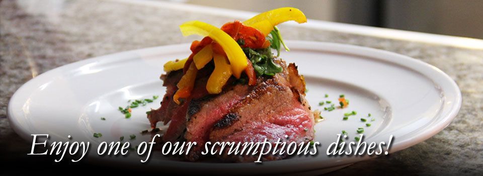 Enjoy our scrumptious dishes